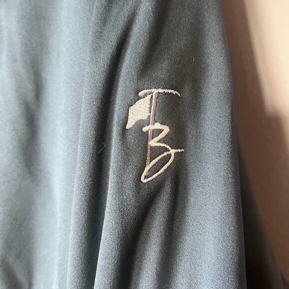 Nike Golf 1/4 Zip Jacket Mens XXL Teal Green Lightweight Windbreaker TB Logo - Picture 10 of 10